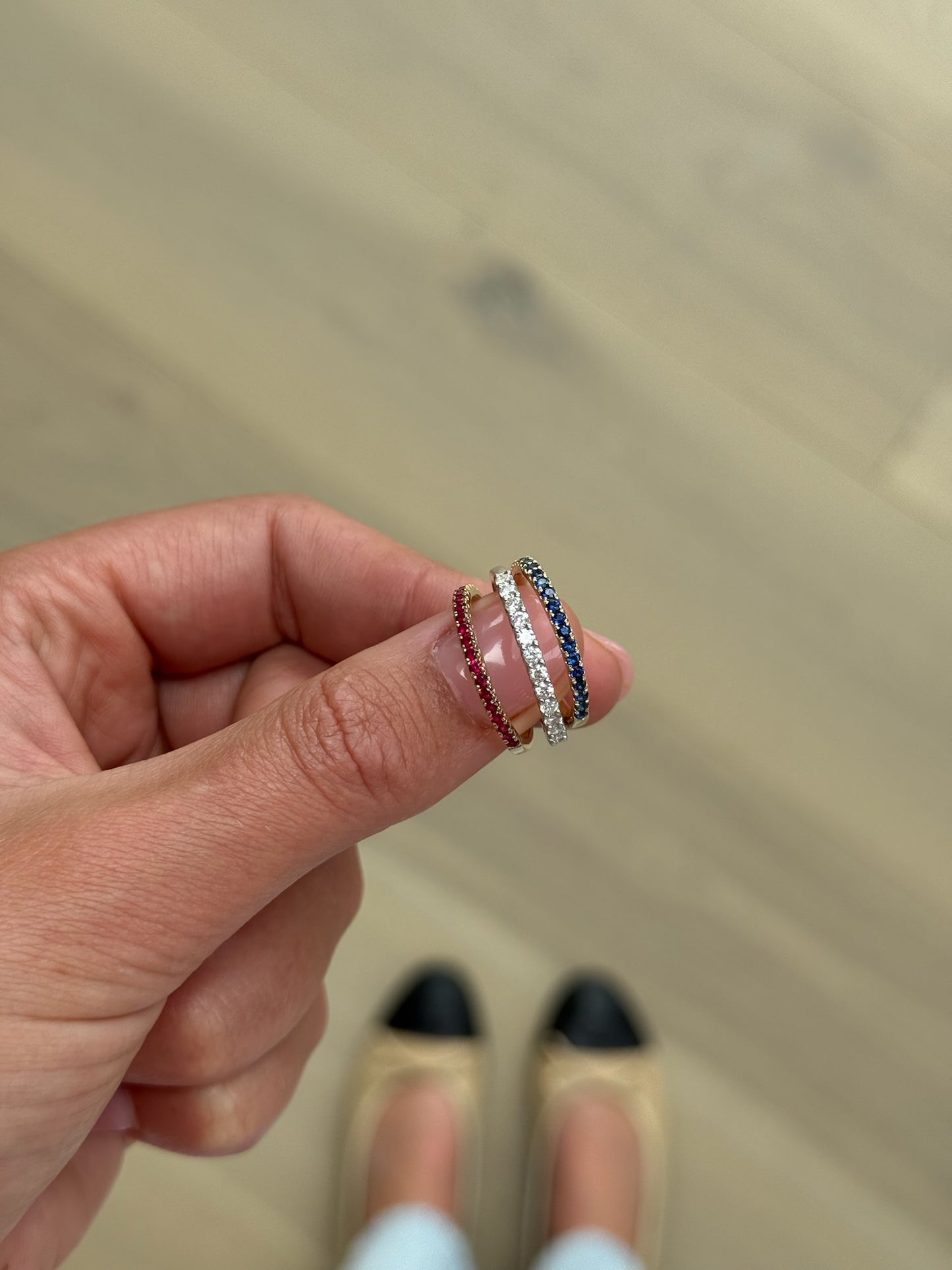 Gemstone Stacker Bands