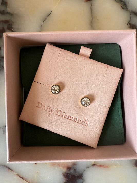 Rhodium Studs