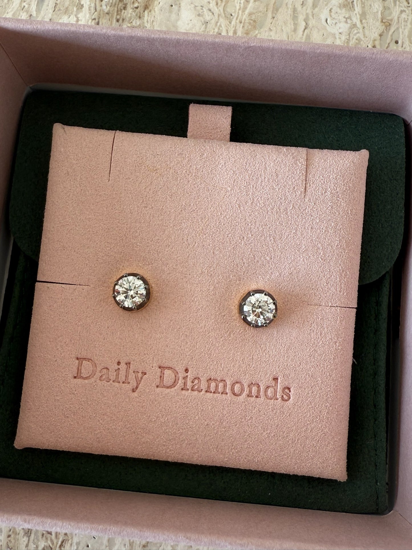 Rhodium Studs