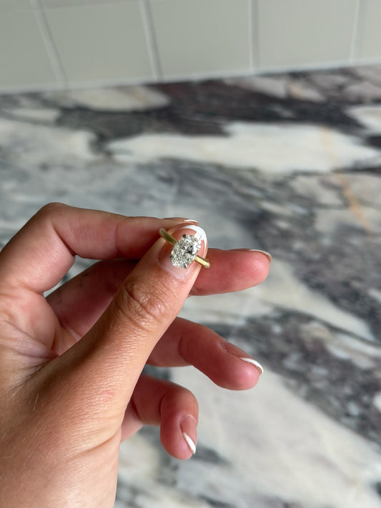 Oval Solitaire Engagement Ring