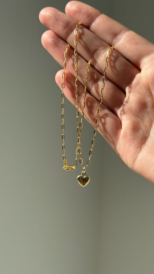 Diamond Cut Paperclip Chain