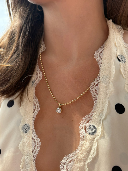 Round Bezel Pendant