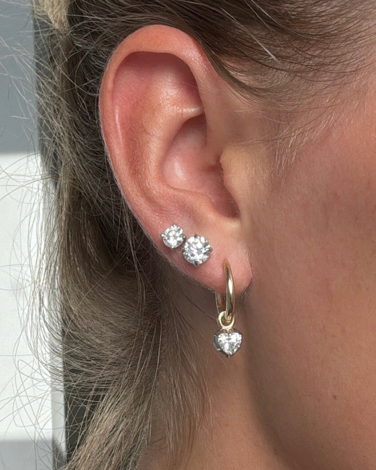 Heart D.D Hoops