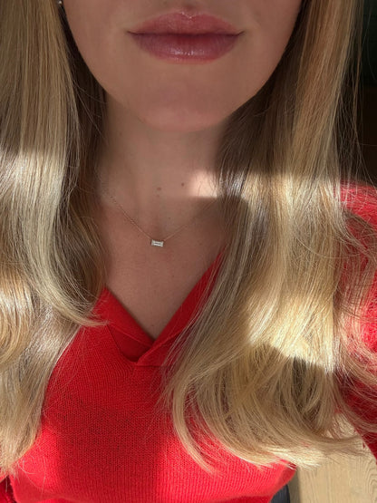 Baguette Necklace