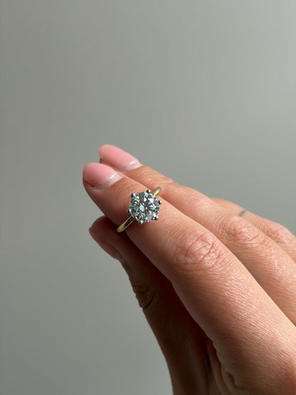 Round Solitaire Engagement Ring