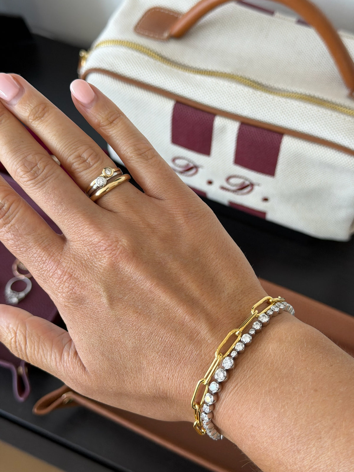 Baby Bezel Ring