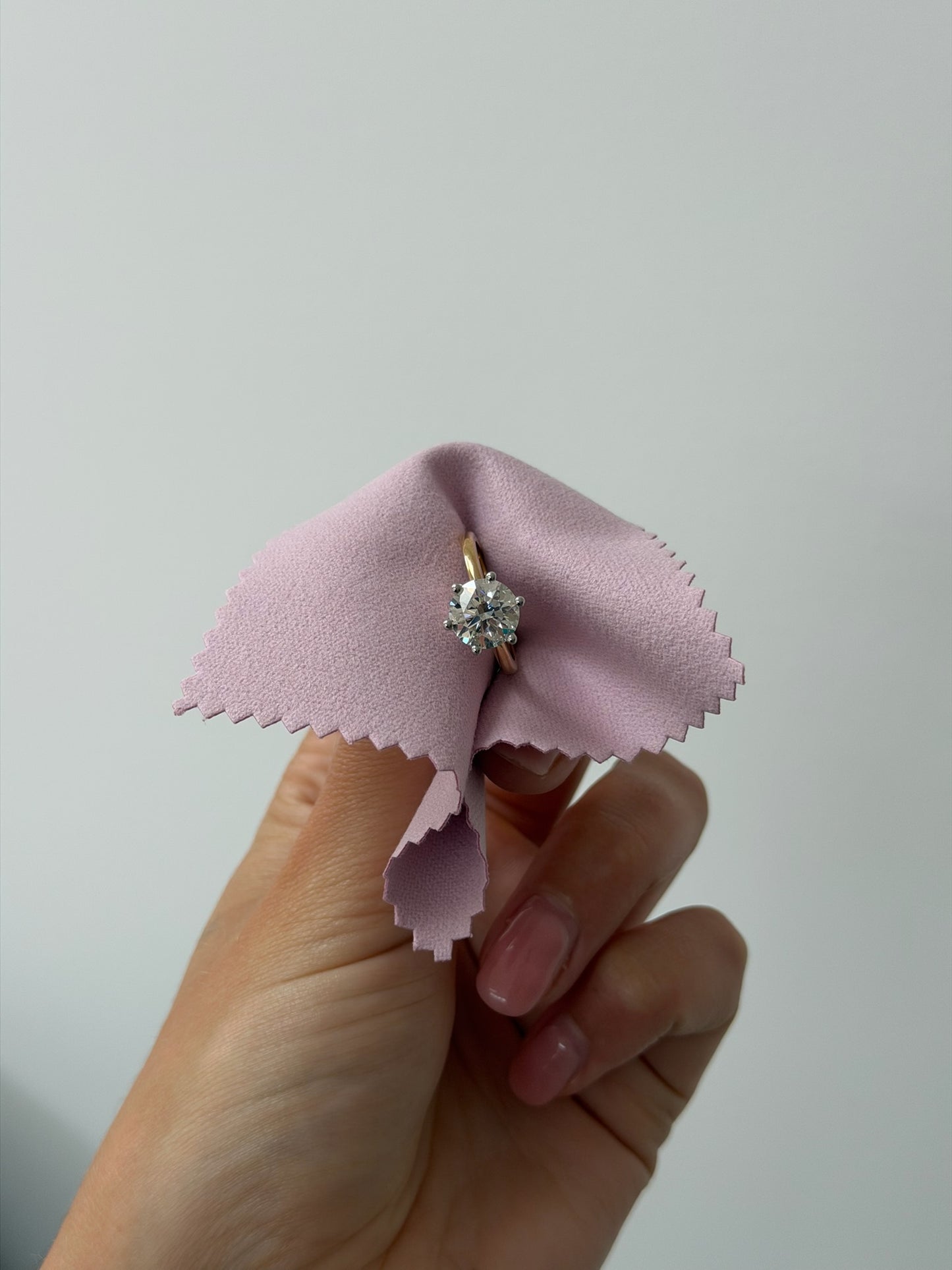 Round Solitaire Engagement Ring