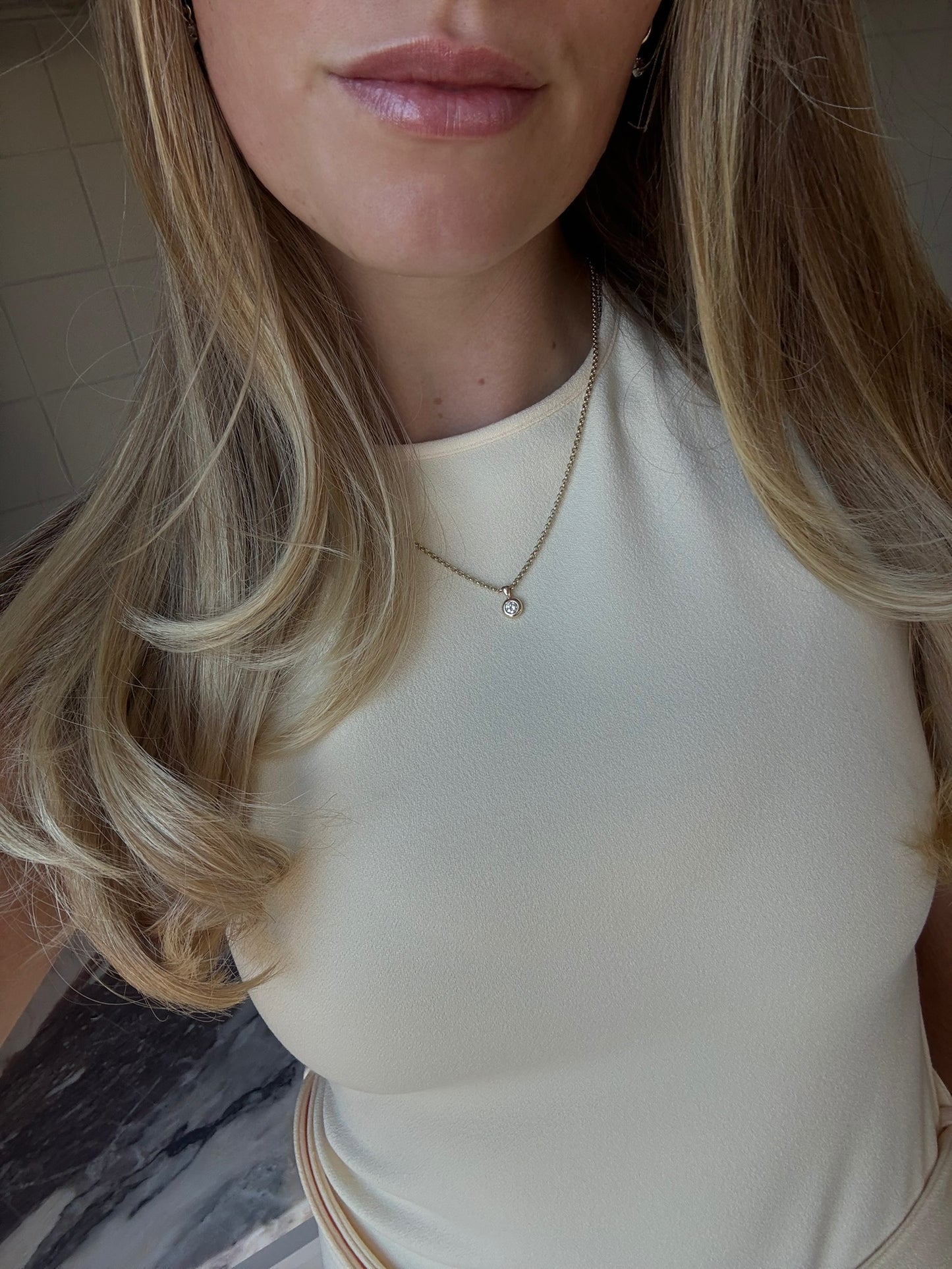 Bubble Bezel Pendant