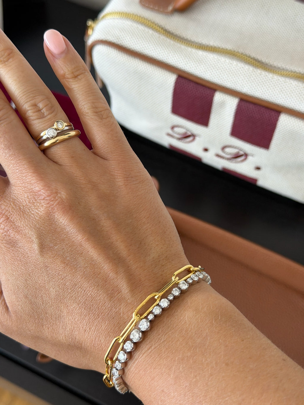 Baby Bezel Ring