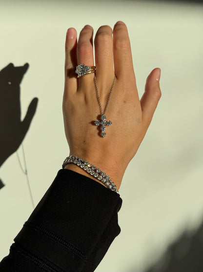 Diamond Cross Necklace
