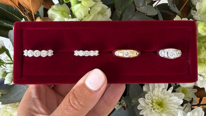 Puffy Trio Pinky Ring