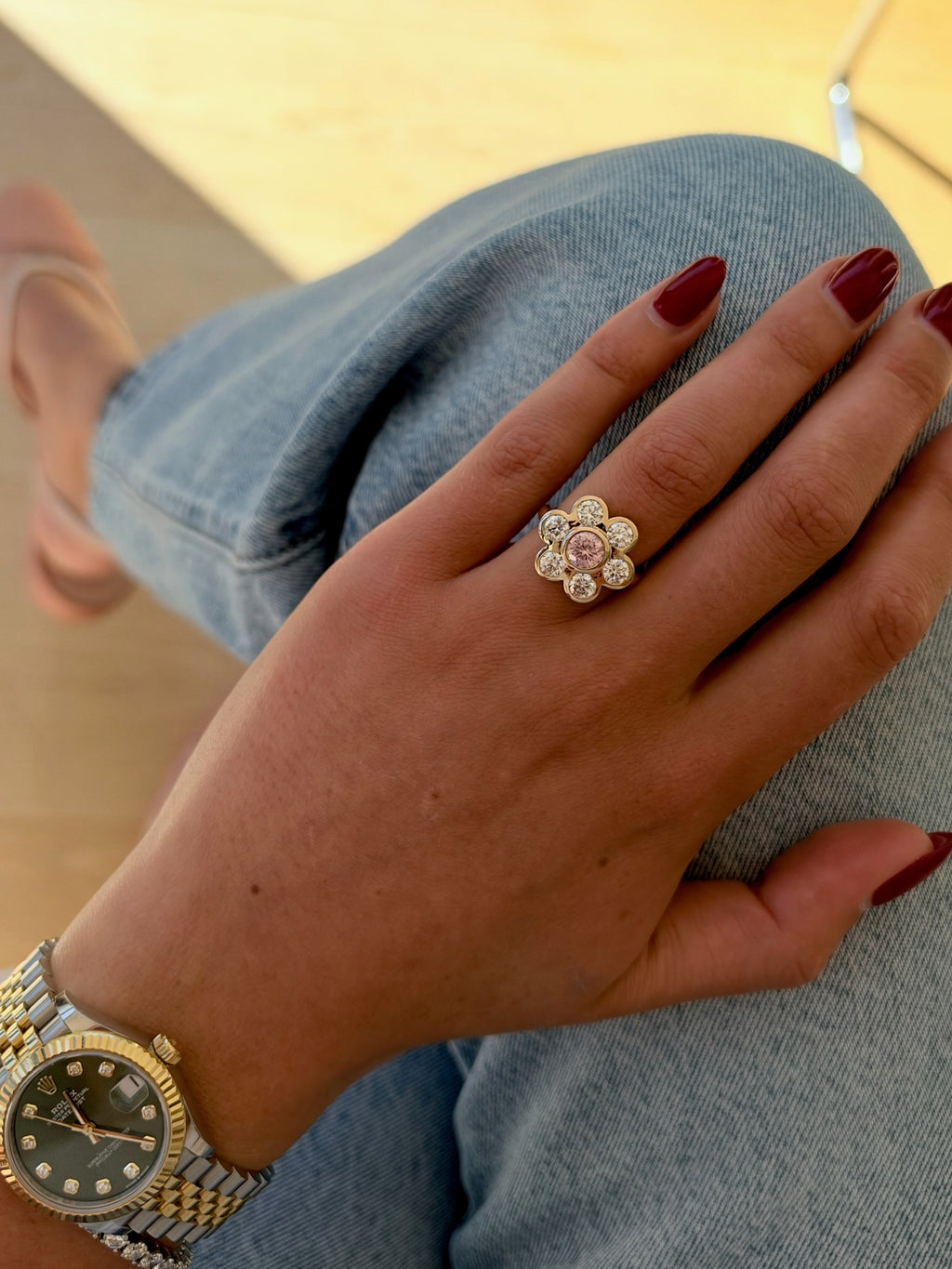 Mega Daisy Ring