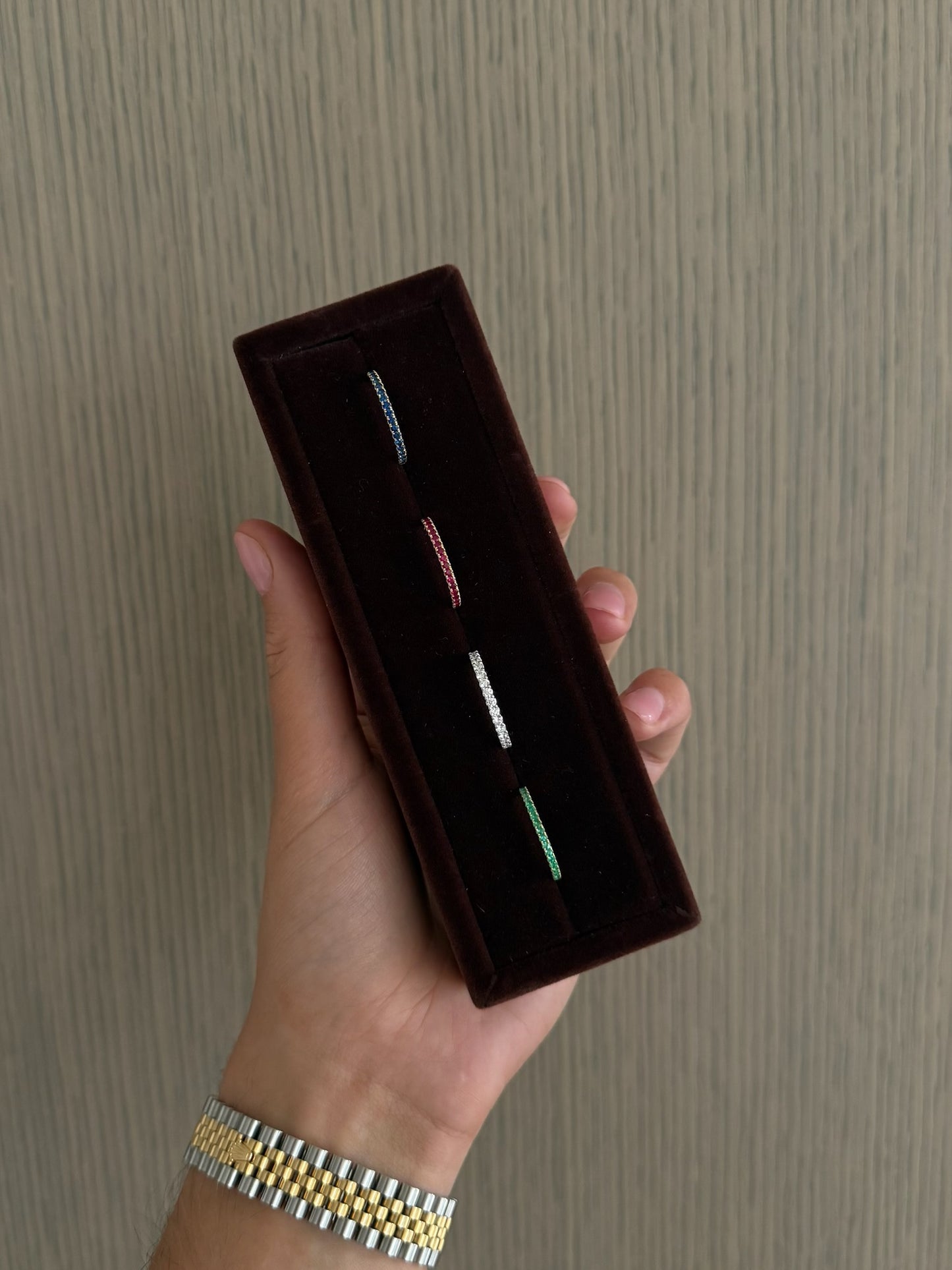 Gemstone Stacker Bands