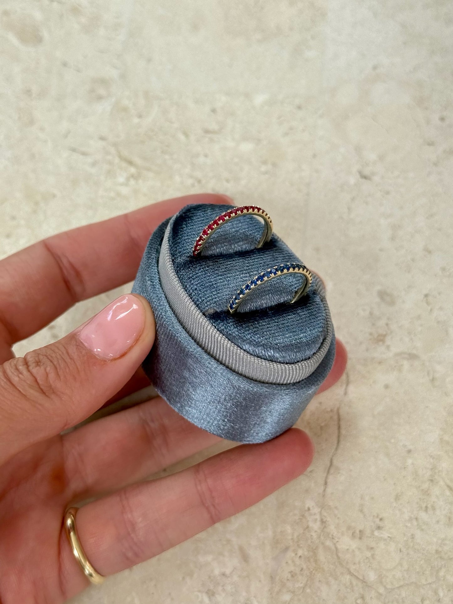 Gemstone Stacker Bands