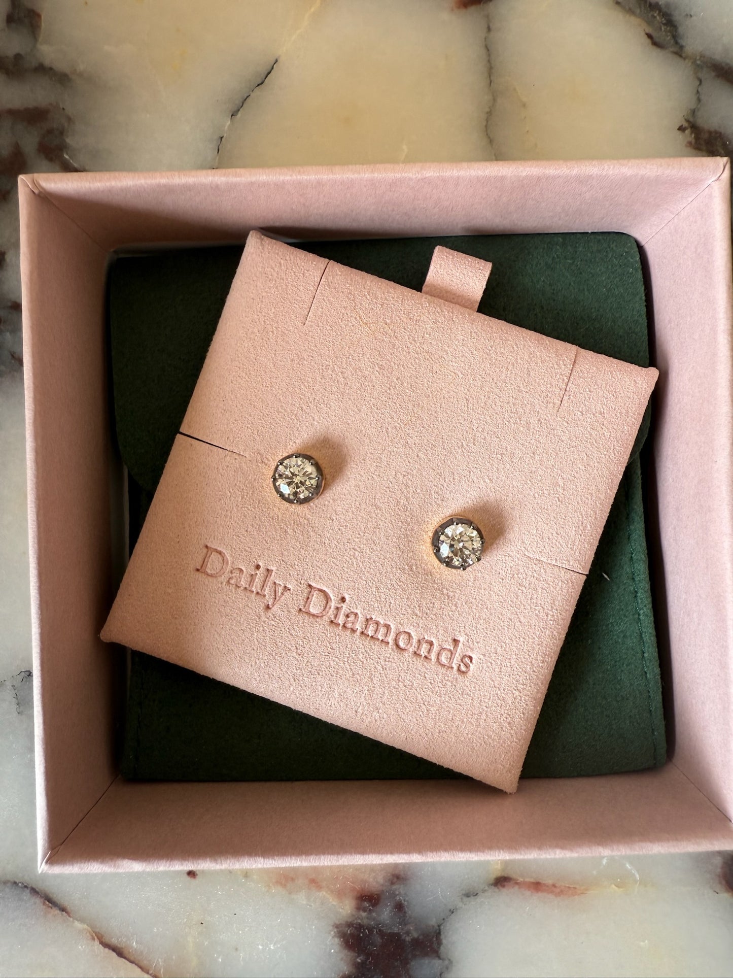 Rhodium Studs