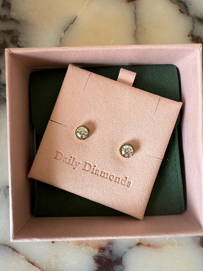 Rhodium Studs