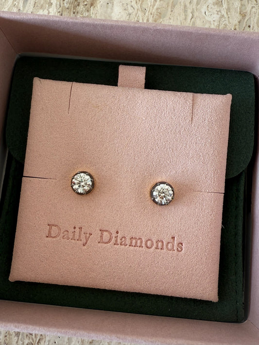 Rhodium Studs