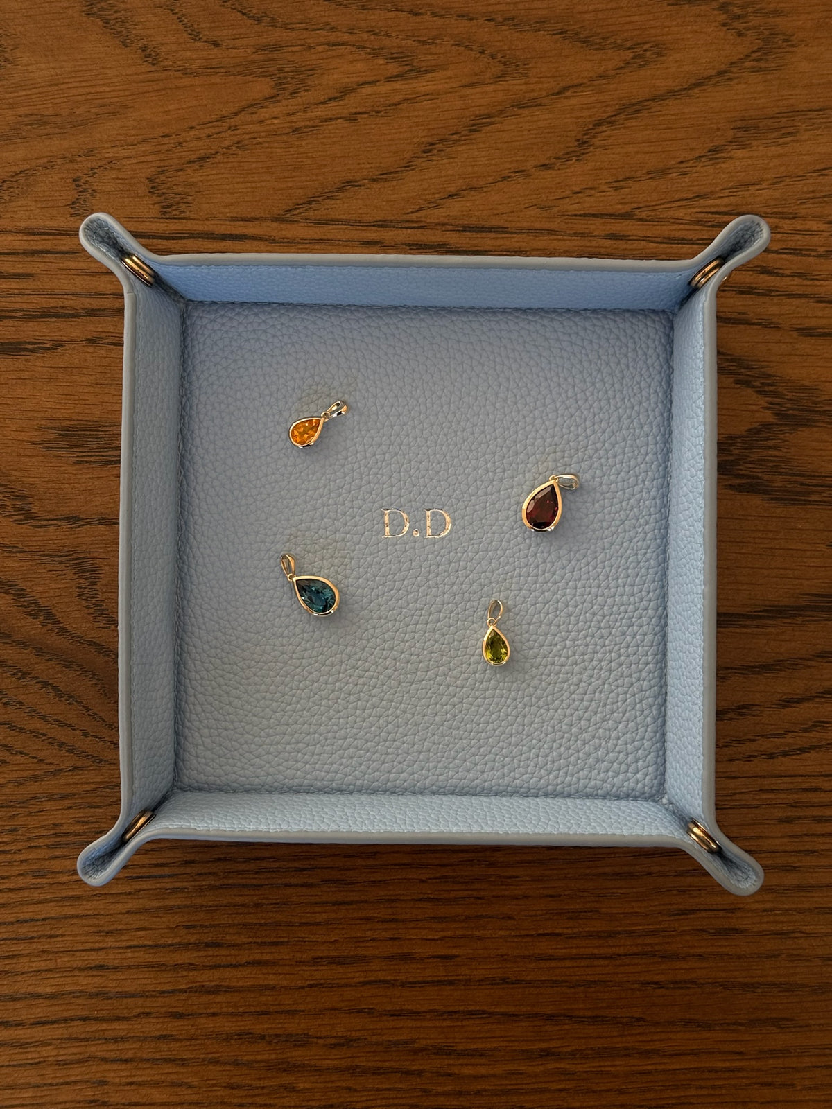 Gemstone Pear Pendant