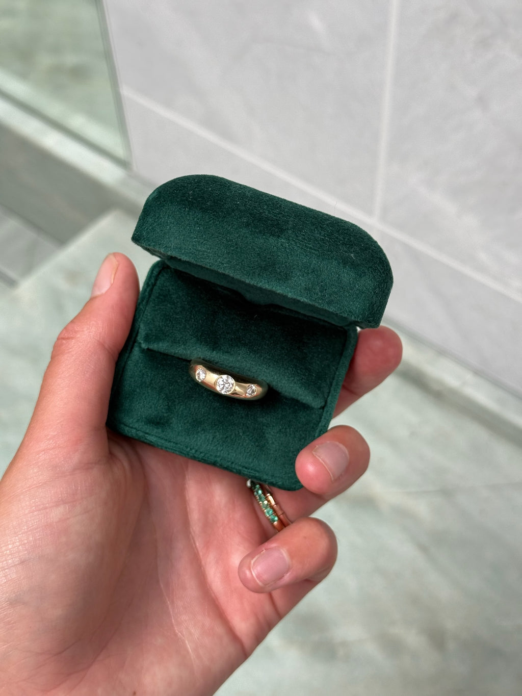 Puffy Trio Ring