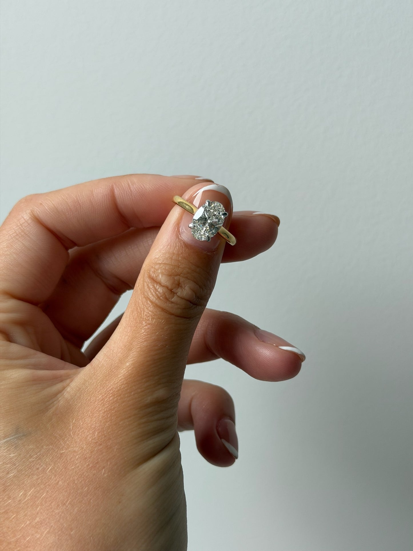 Oval Solitaire Engagement Ring