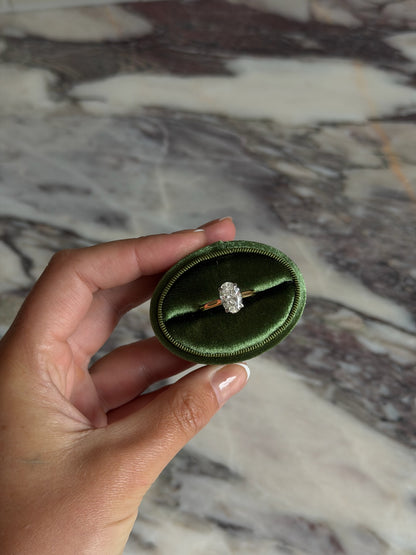 Oval Solitaire Engagement Ring