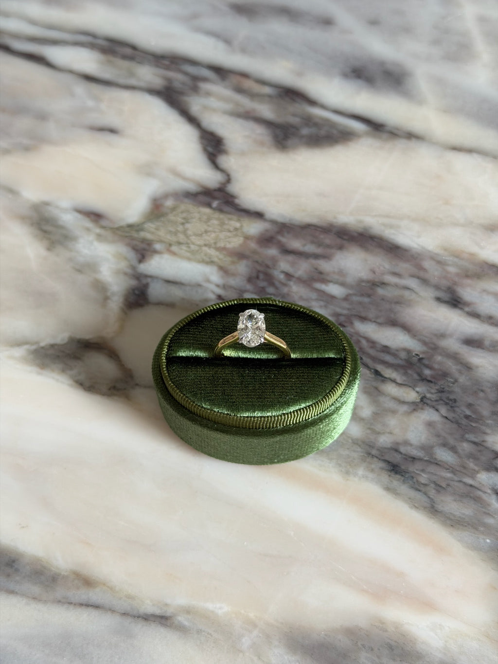 Oval Solitaire Engagement Ring