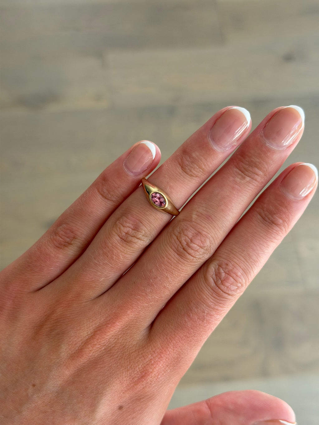 Ballerina Pink Spinel Ring