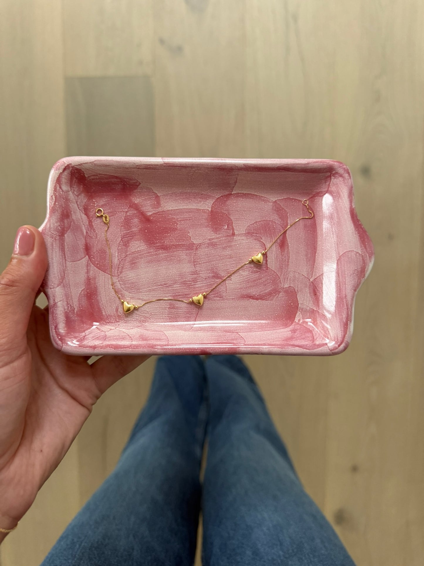 Petite Heart Trio Bracelet