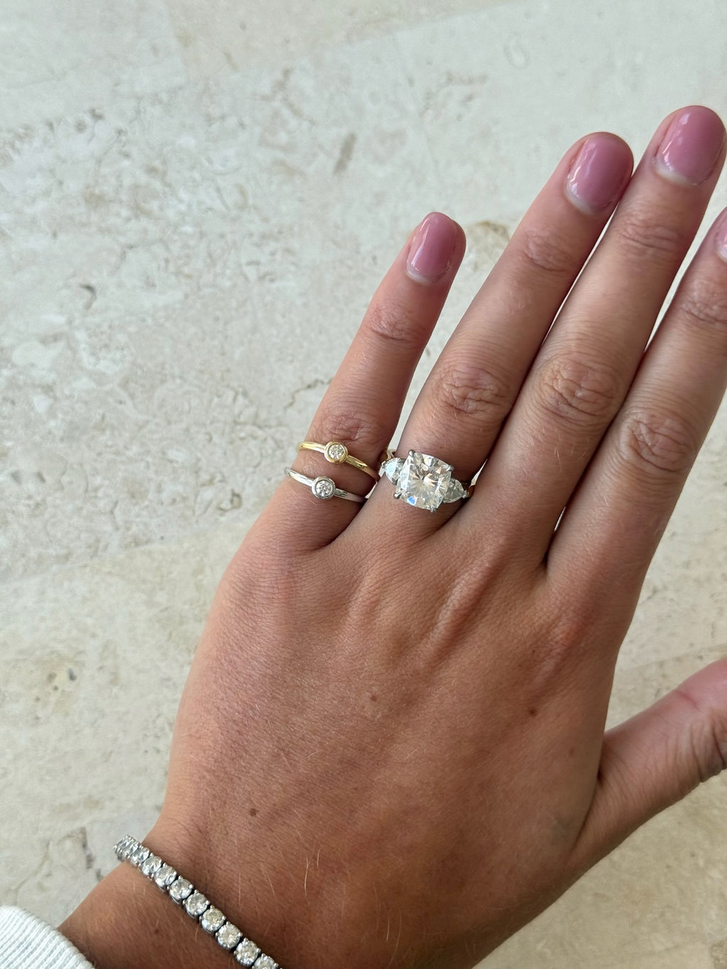 Baby Bezel Ring