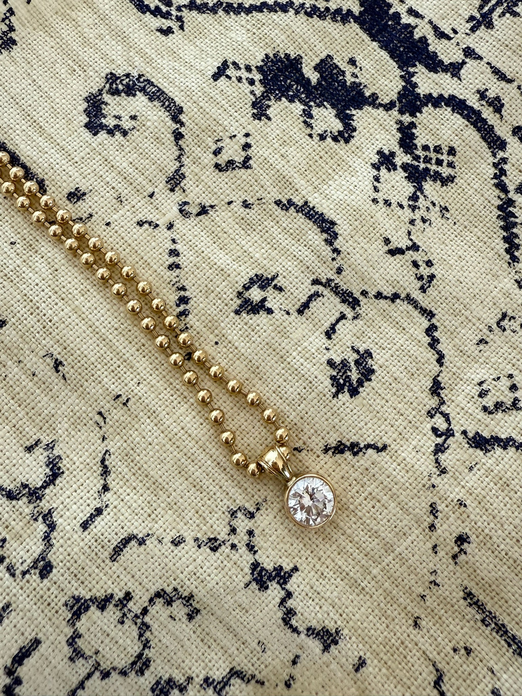 Round Bezel Pendant