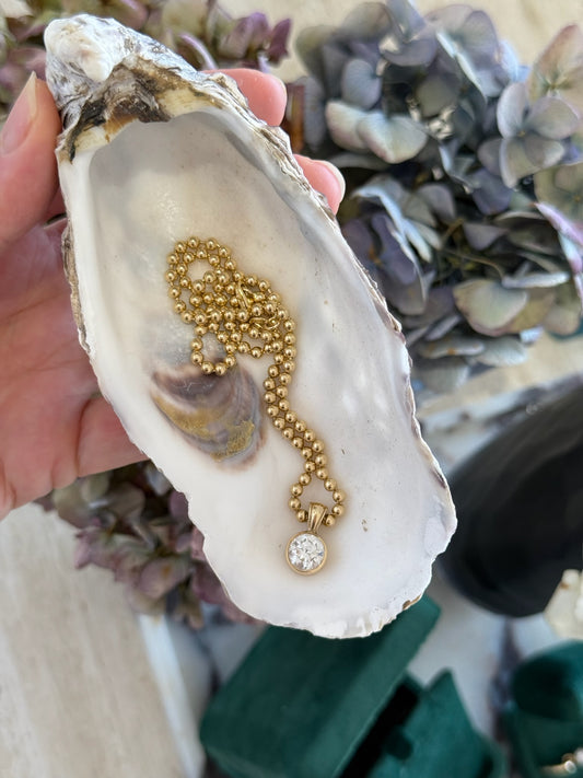 Round Bezel Pendant