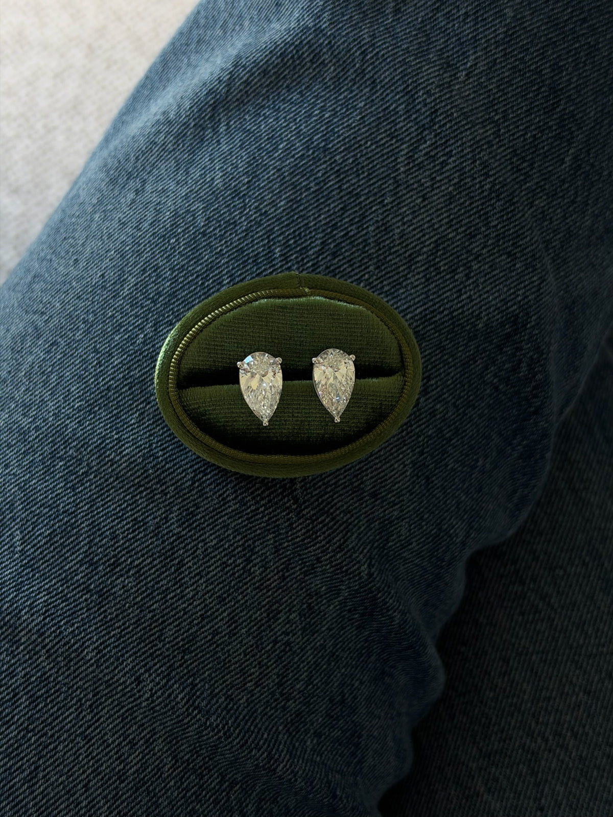 Perfect Pear Studs
